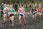 Senior girls, 2020 New Balance English Schools Champs., Sefton Park, Liverpool. Photo: David T. Hewitson/Sports for All Pics